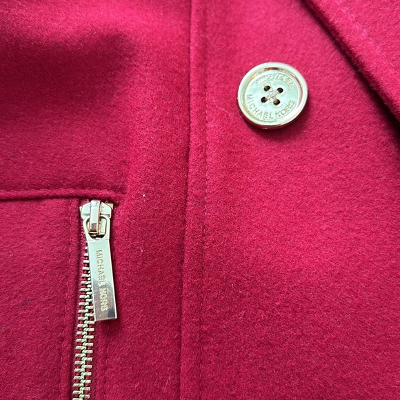 Michael Kors Size Small Red color with gold bottons NWOT - Picture 4 of 7